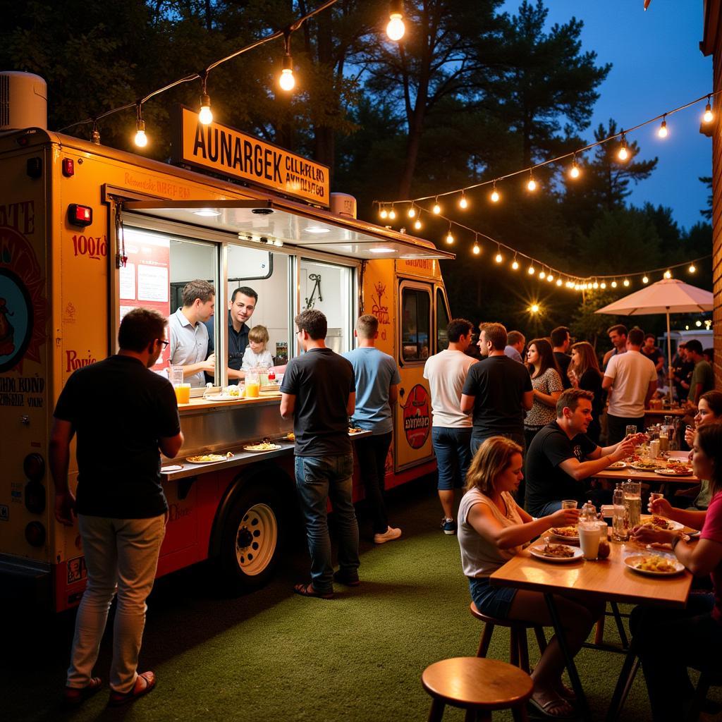 Mexico Lindo Food Truck at a Catering Event