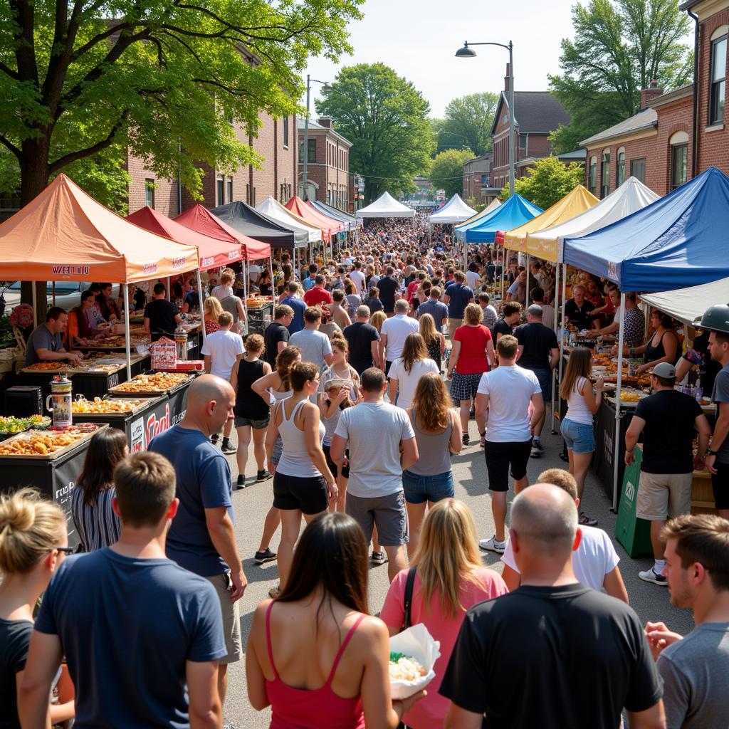 A Vibrant Michigan Food Festival