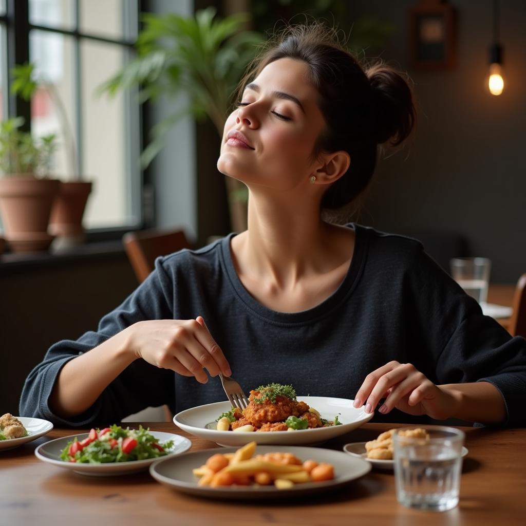 Practicing mindful eating to enhance the "full food Jesus" experience