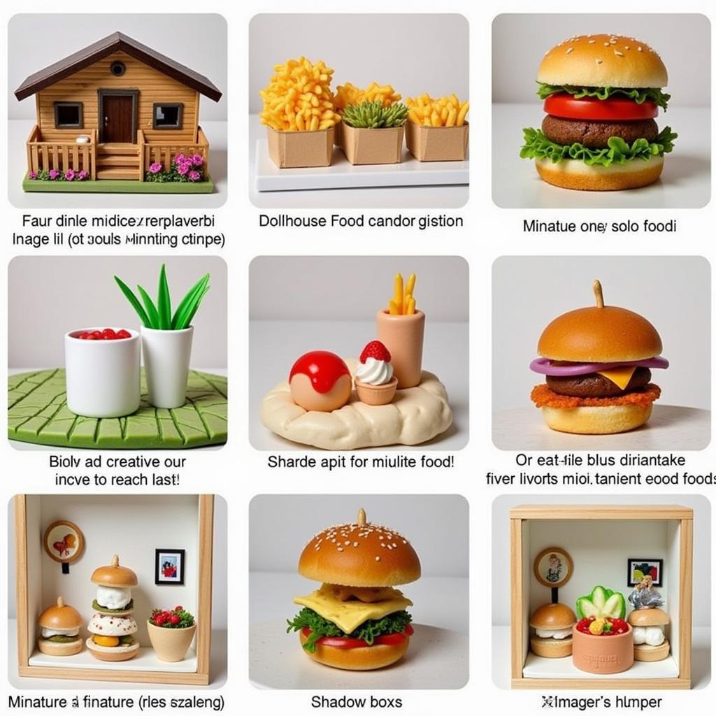 Inspiring Examples of Miniature Food Displays