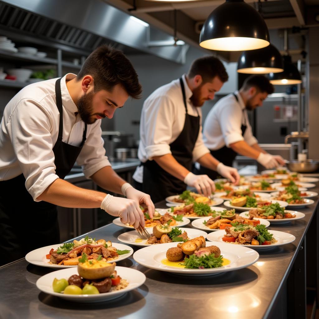 Minneapolis Chefs Preparing Dishes for the 2024 Food and Wine Event