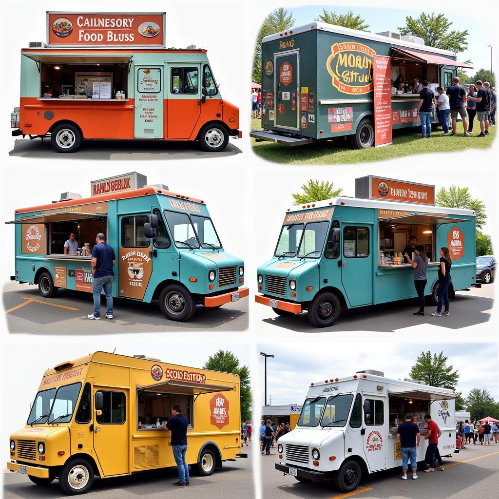 Local Vendors at a Minnesota Food Truck Festival