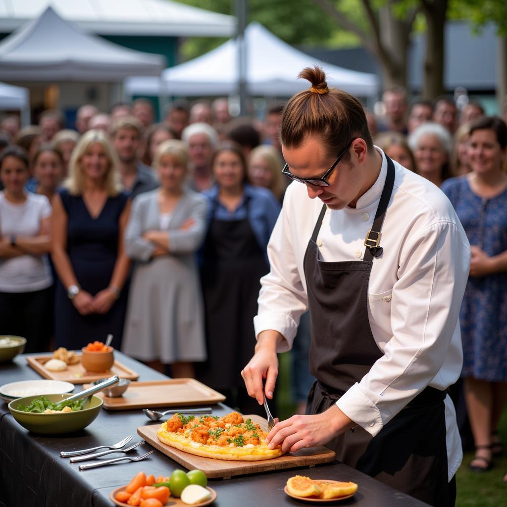 Chef Demonstration at MN Food and Wine Festival