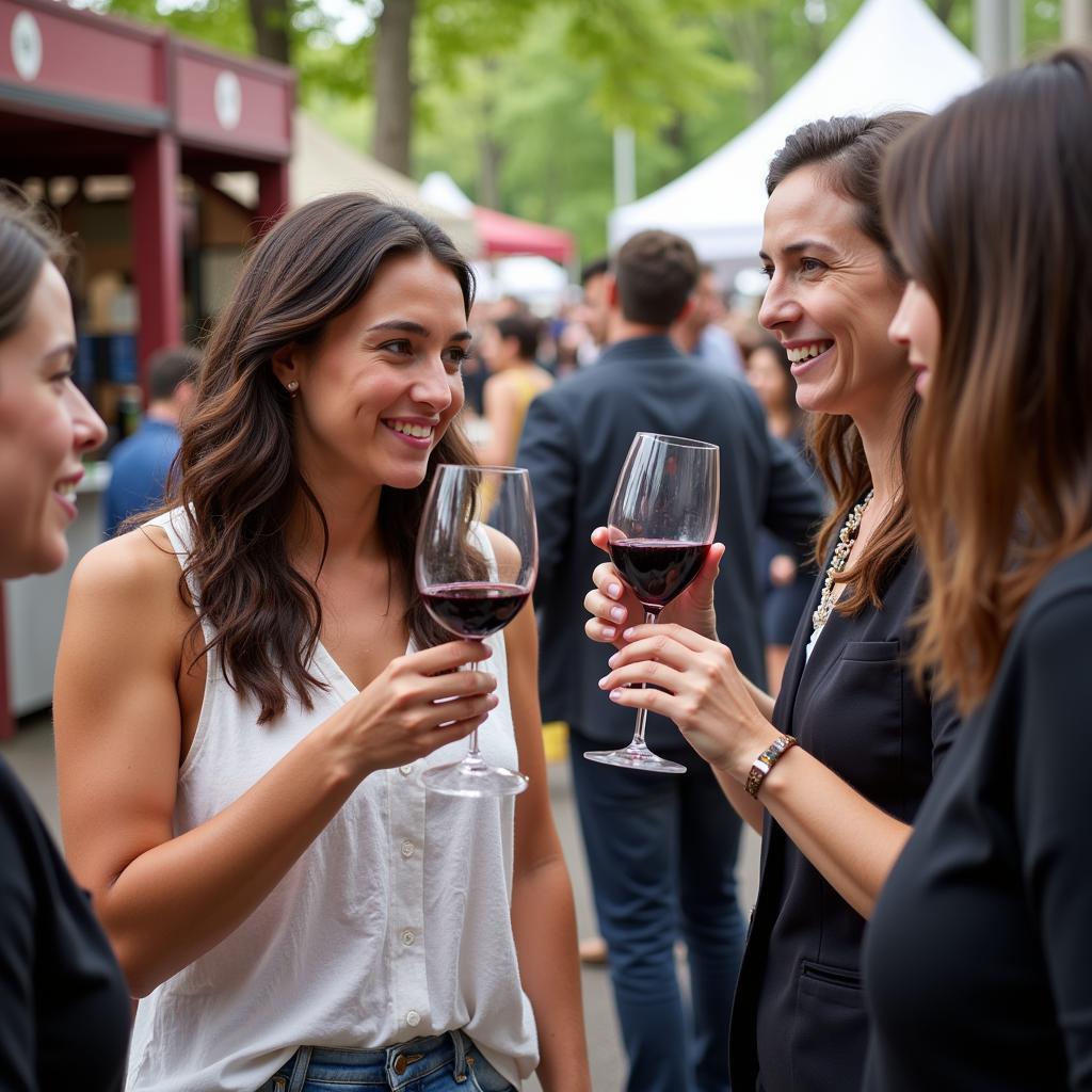 Wine Tasting at MN Food and Wine Festival