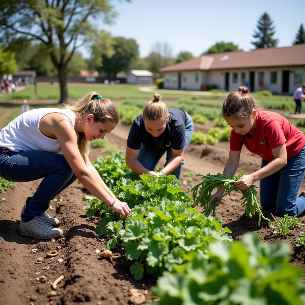 Modesto Community Garden Volunteers