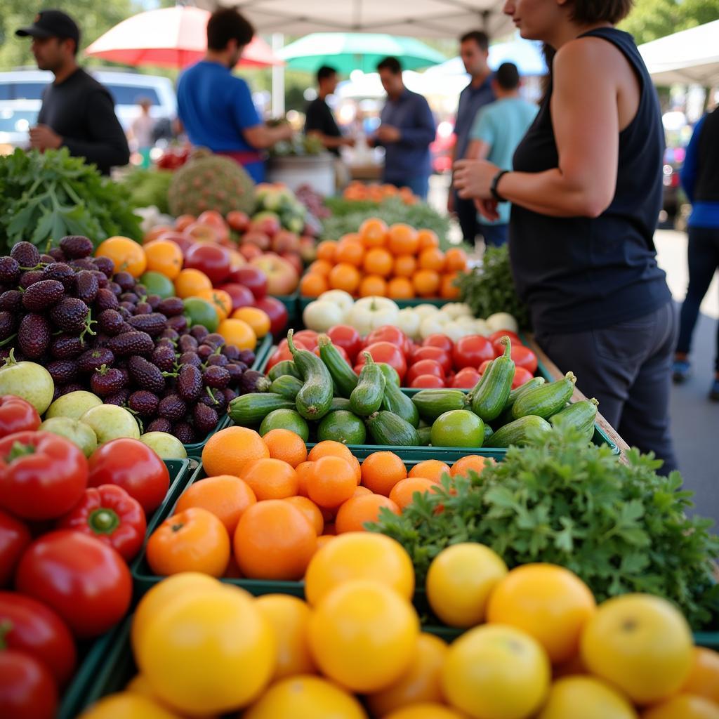 Modesto Farmers Market Fresh Produce