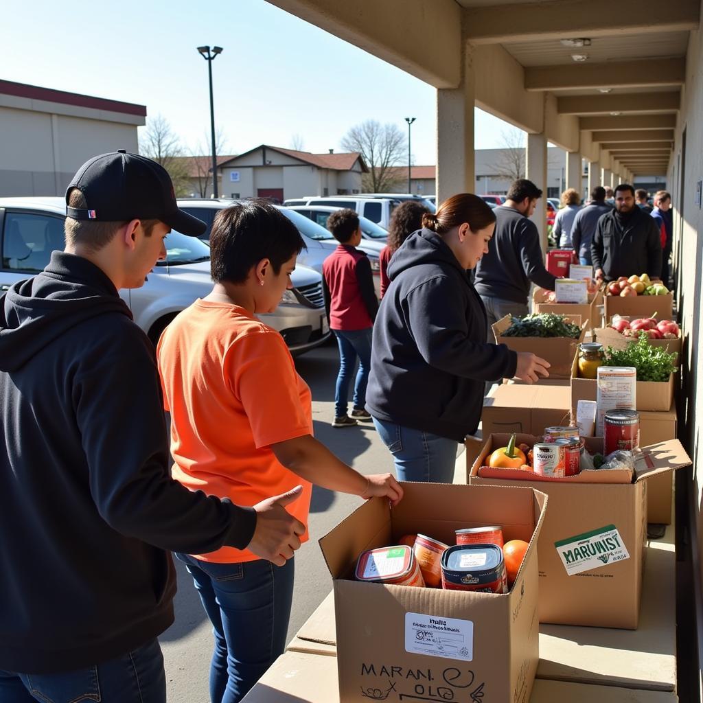 Modesto Food Bank Distribution