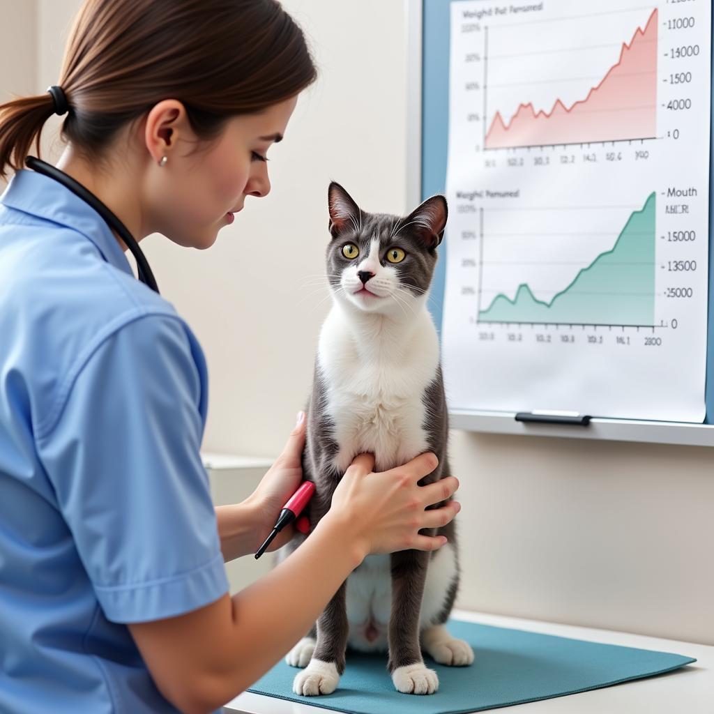 Monitoring Cat's Health on Special Food