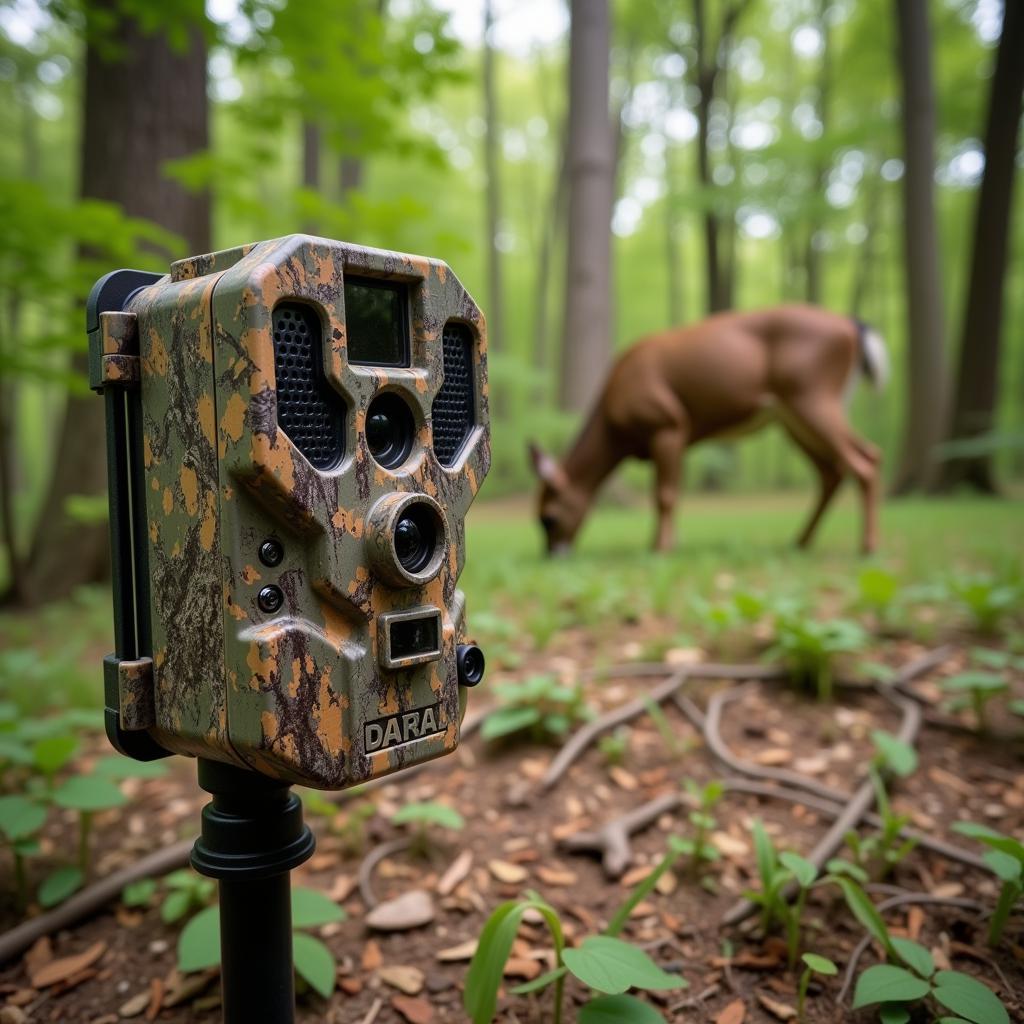 Monitoring Deer Food Plot Activity with Trail Camera