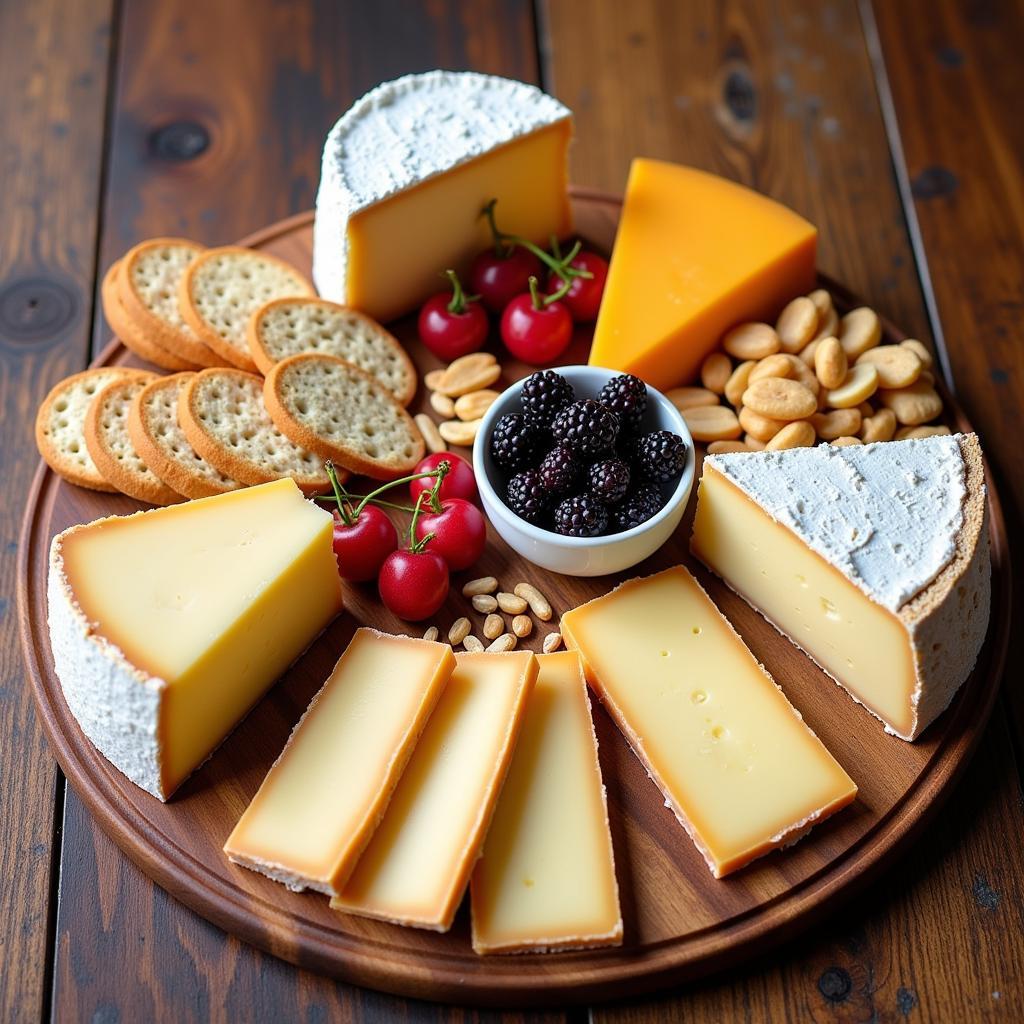 Selection of Artisanal Montana Cheeses