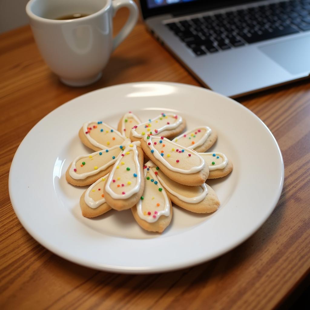 Delicious Mouse Cursor Shaped Cookies