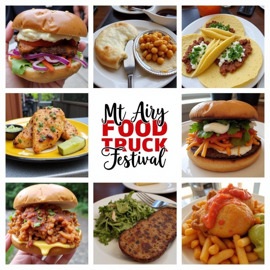 Diverse Food Options at the Mt Airy Food Truck Festival