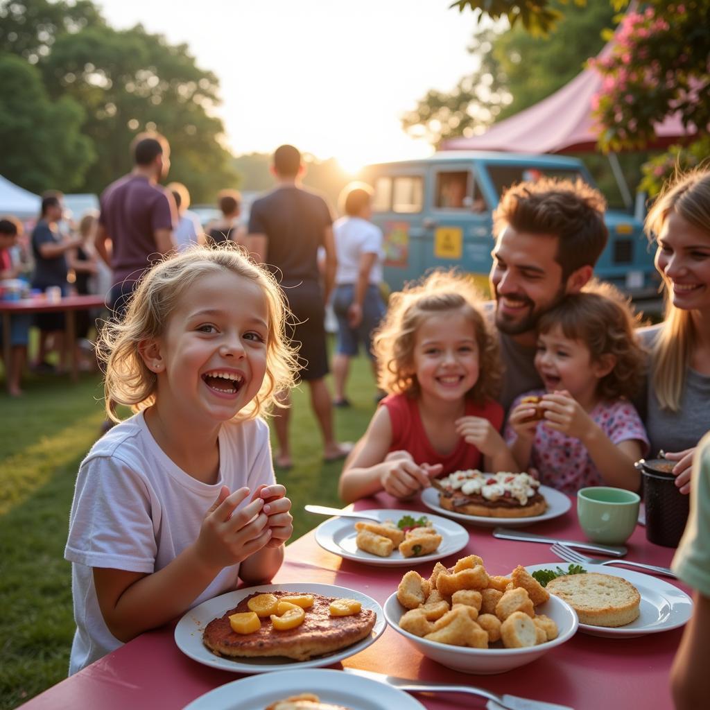 Family Fun at the Mt Airy Food Truck Festival