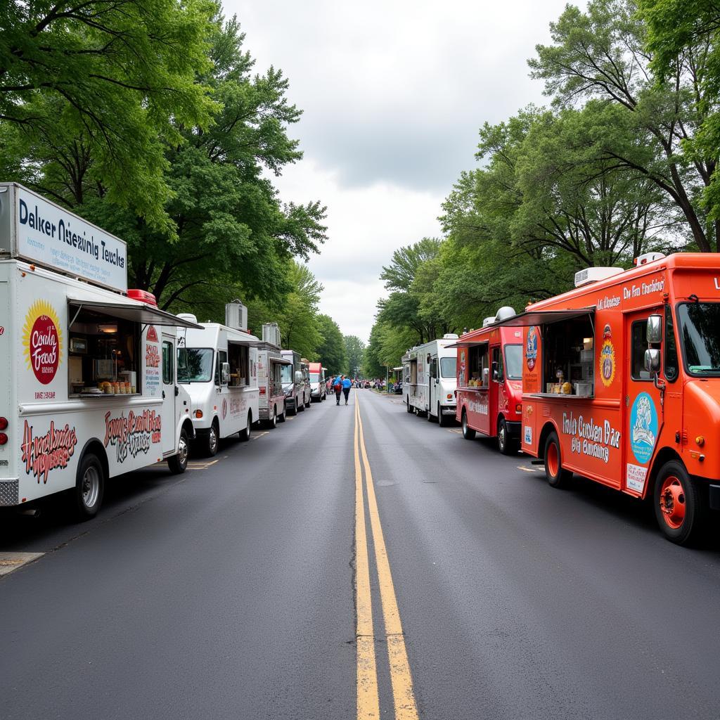 Variety of Food Trucks in Naperville