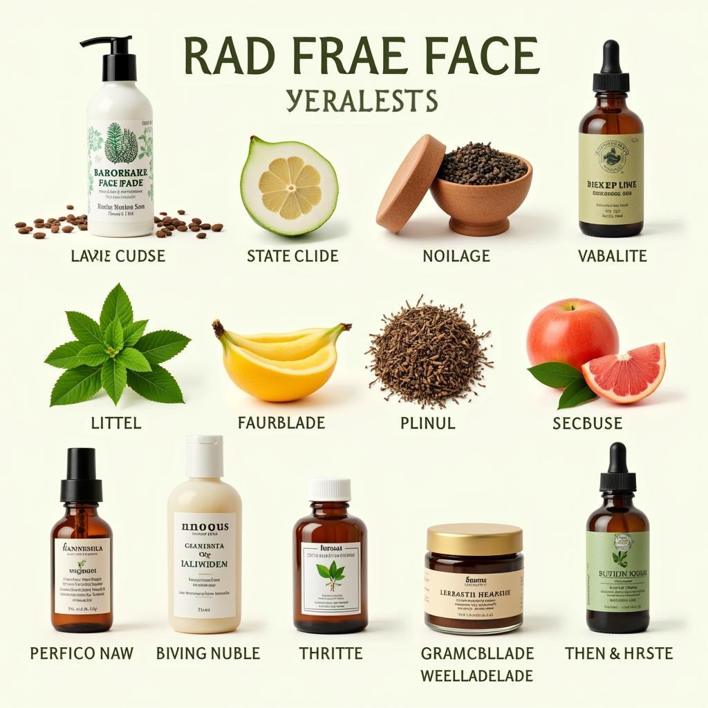 Natural Herbal Face Food Products for Radiant Skin