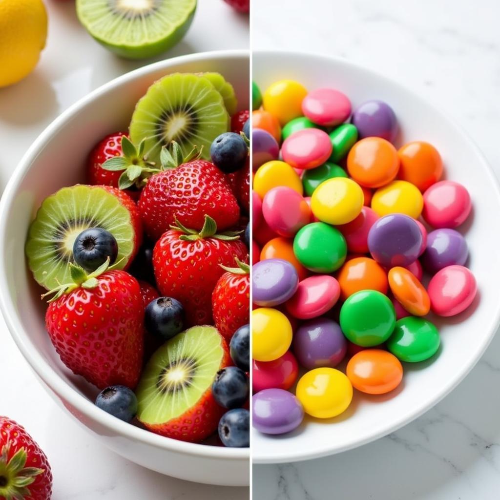 Natural vs. Artificial Food Colors