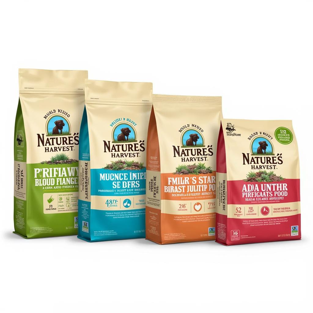 Nature's Harvest Dog Food Variety: Formulas for Puppies, Adults, and Seniors