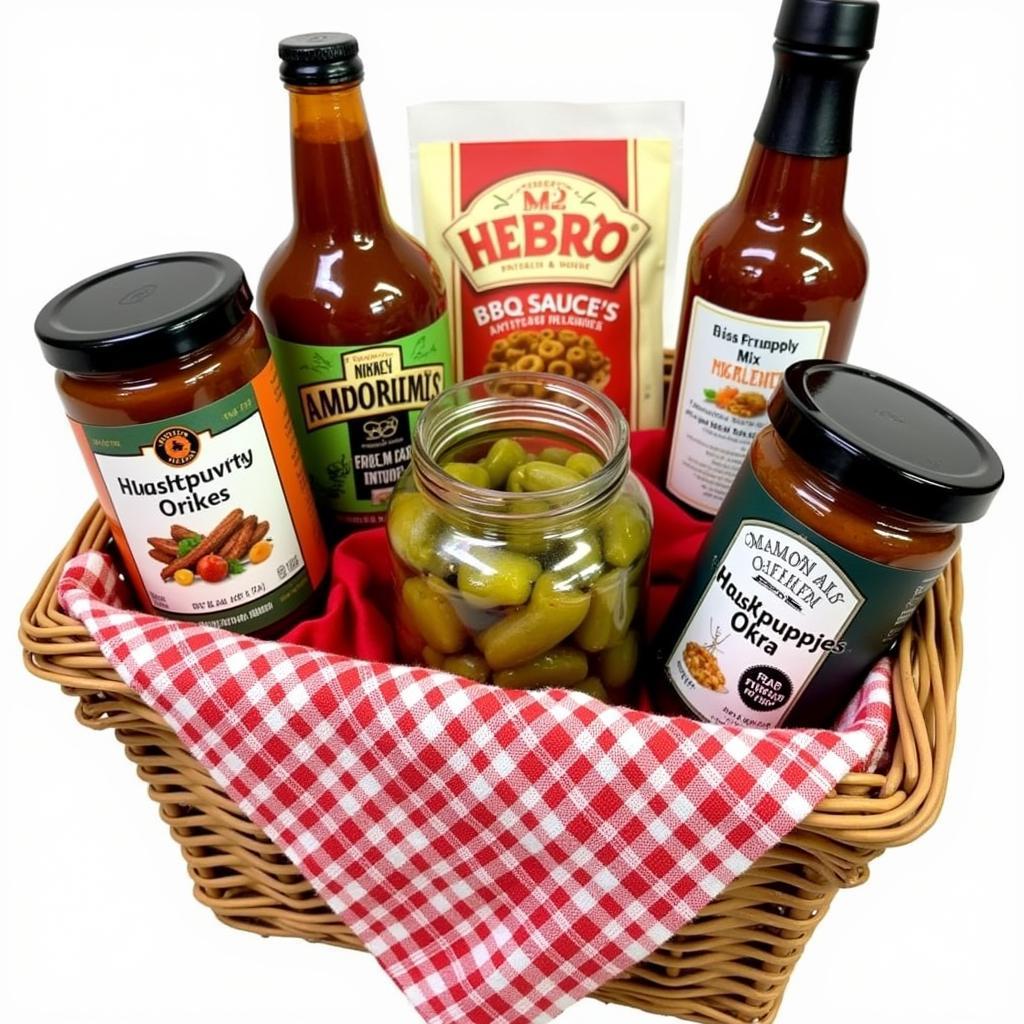 NC BBQ Sauce Gift Basket