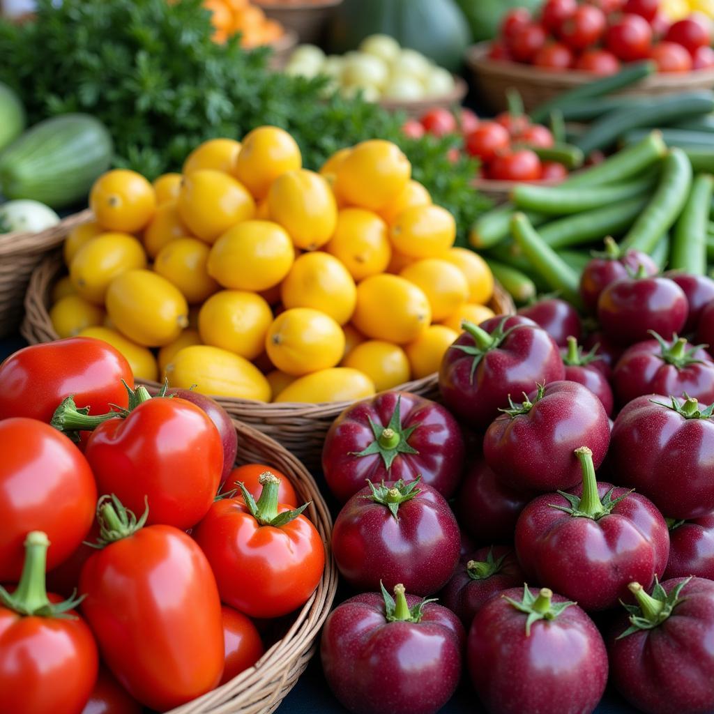 Fresh Produce at the New Smyrna Beach Farmers Market