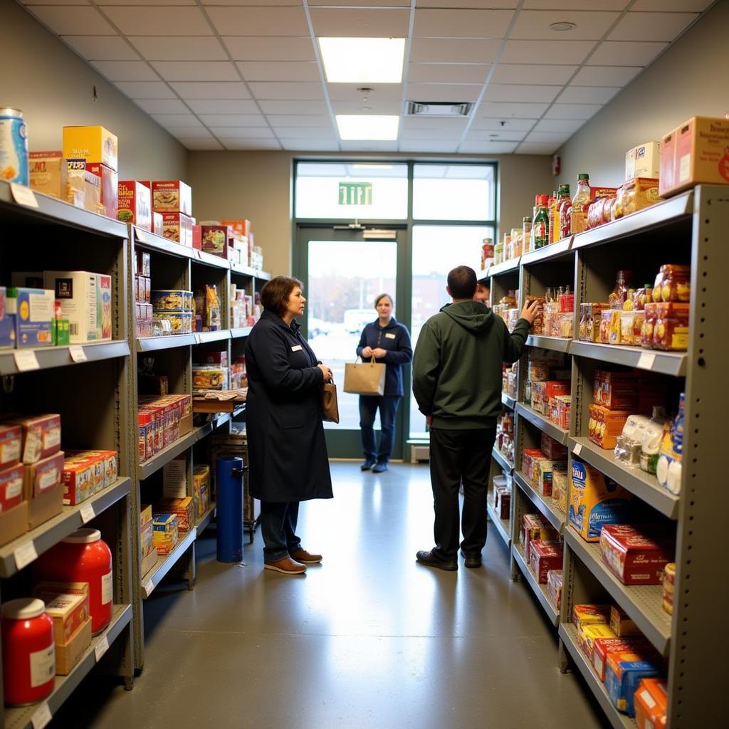 Inside the Northborough Food Pantry