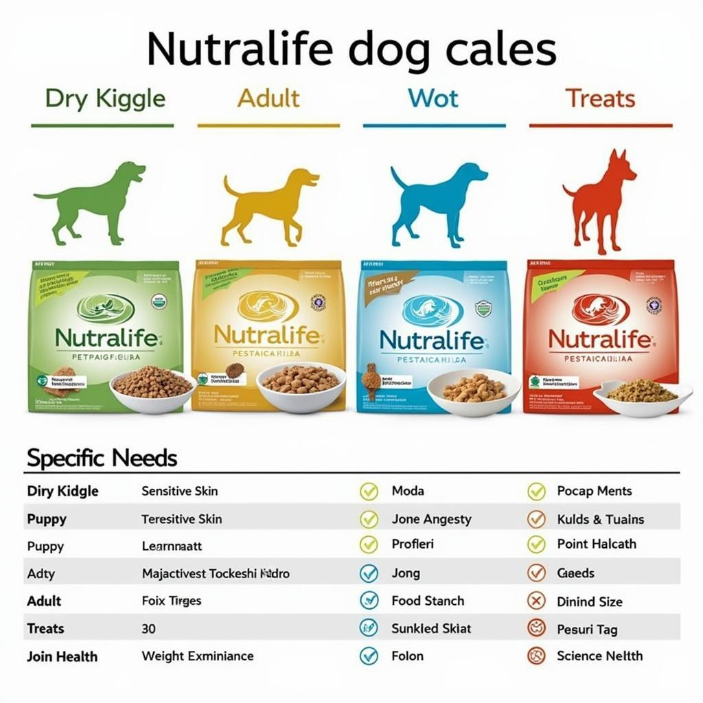 Nutralife Dog Food Variety