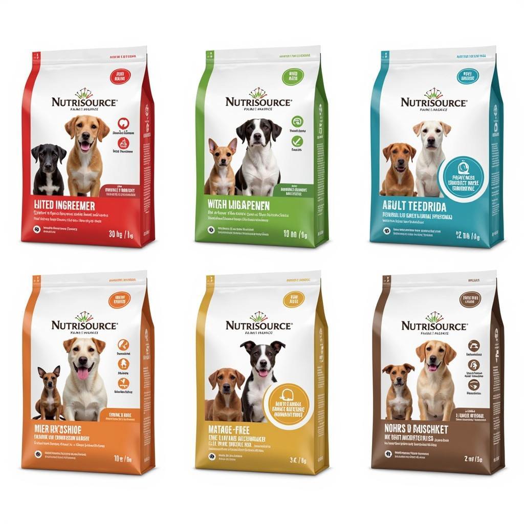 Nutrisource Dog Food 30lb Bag Variety