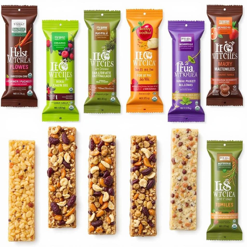 Assortment of Organic Food Bars