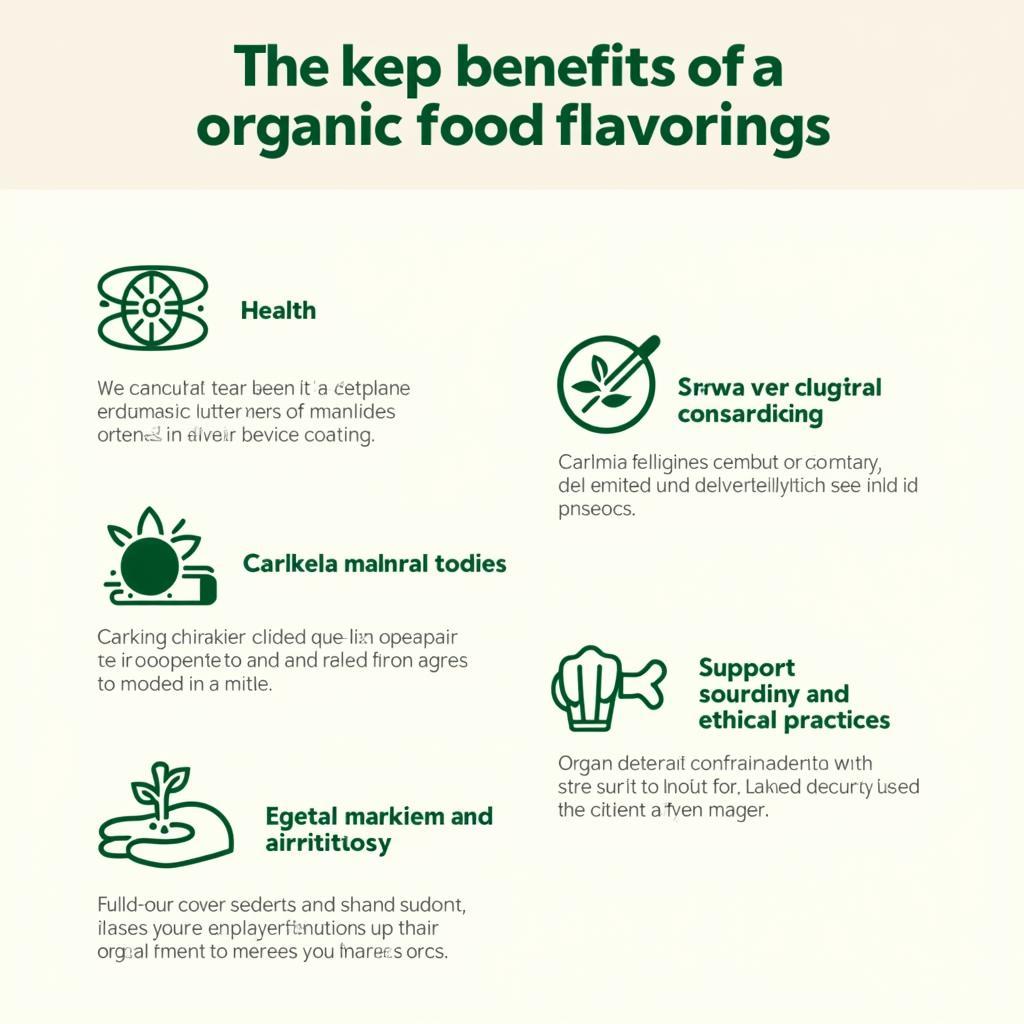 Benefits of Using Organic Food Flavorings