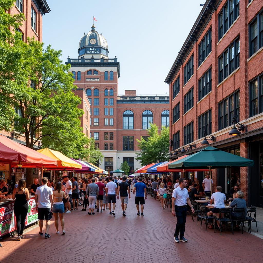 Eutaw Street Food Vendors at Orioles Park