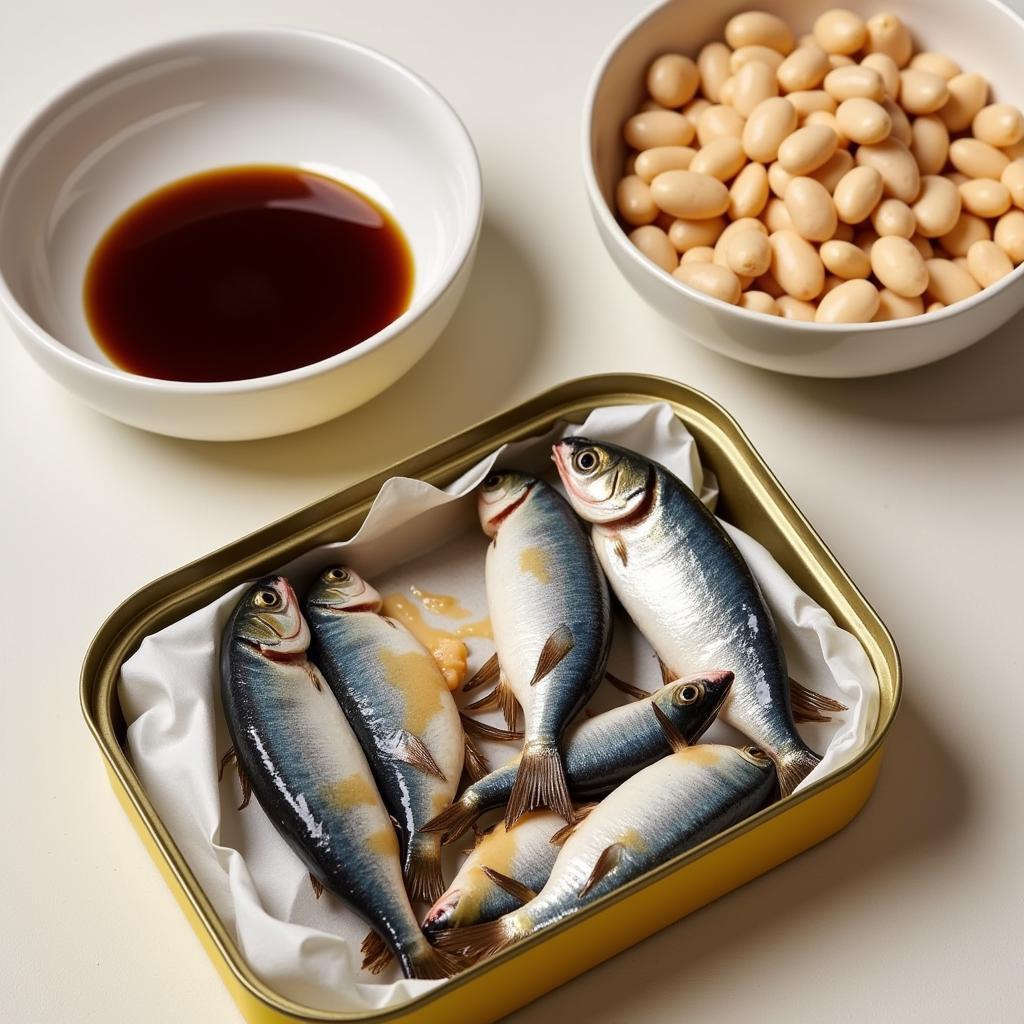 A variety of other non-dairy calcium sources, including blackstrap molasses, canned sardines, and white beans.