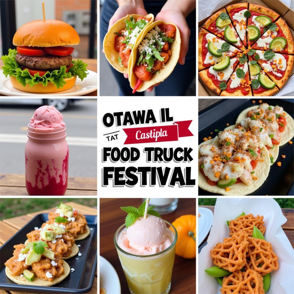 Ottawa IL Food Truck Festival Diverse Food Options