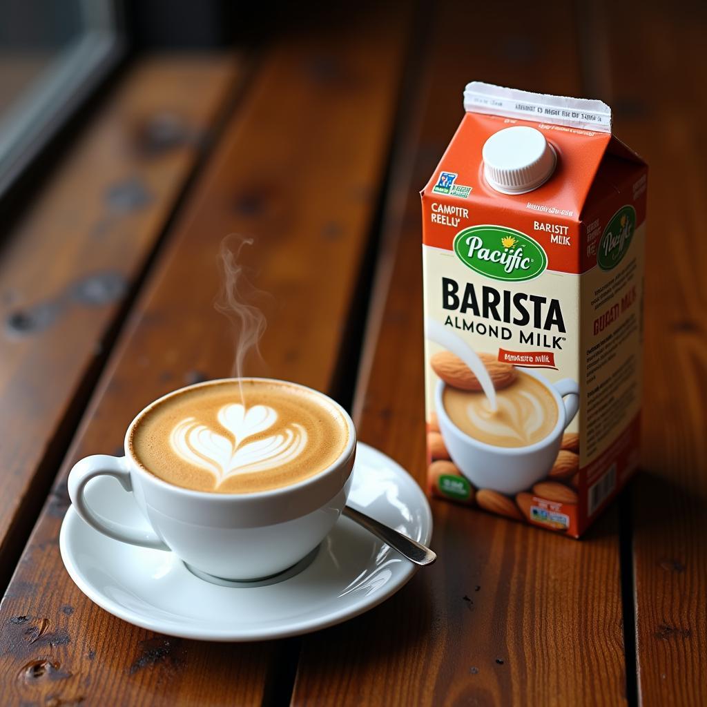 Pacific Foods Barista Almond Milk Carton