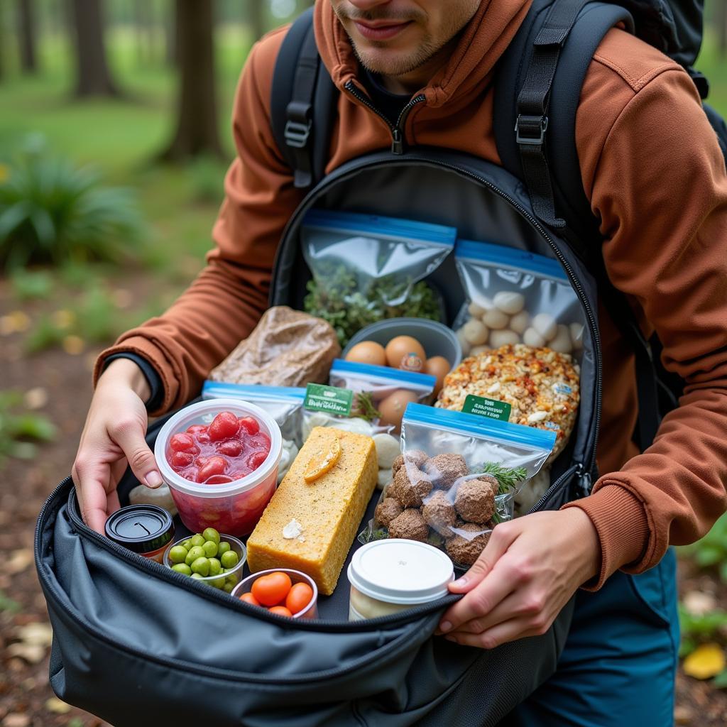 Properly packing your backpacking food is key for freshness and organization.