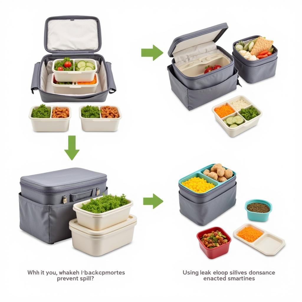 Properly Packing Food in an Insulated Food Carrier