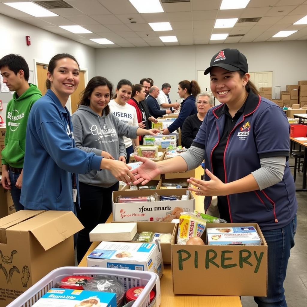 Palatine Food Bank Food Distribution Event