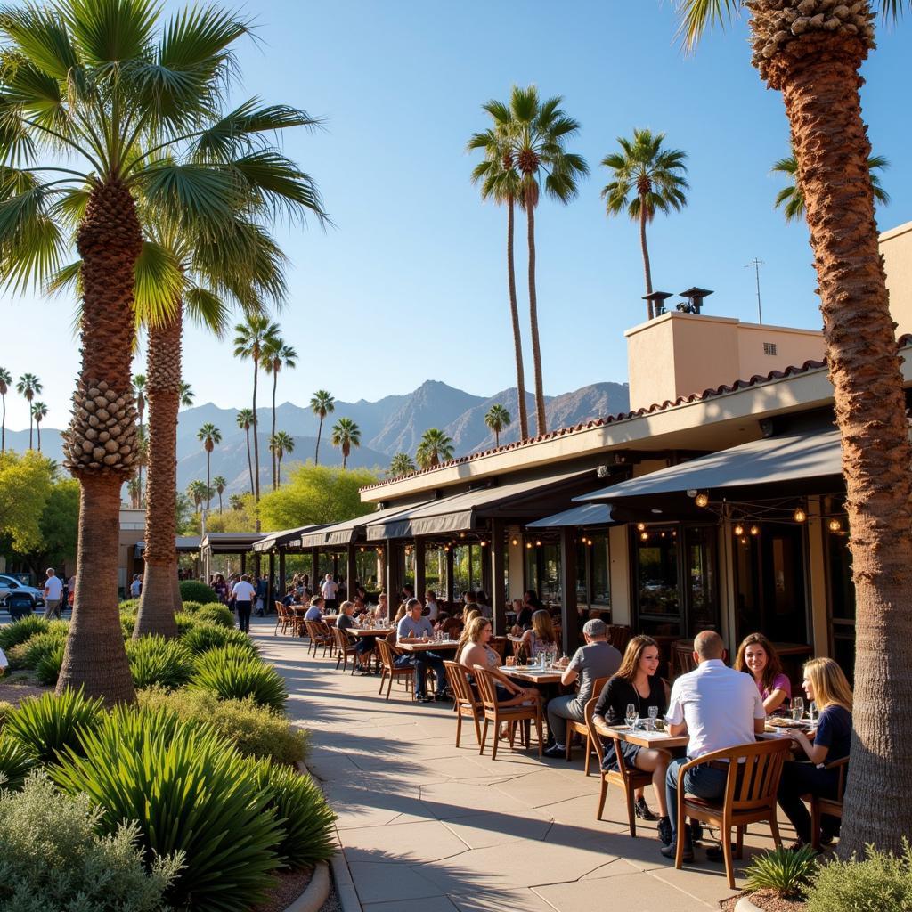 Palm Springs Outdoor Dining