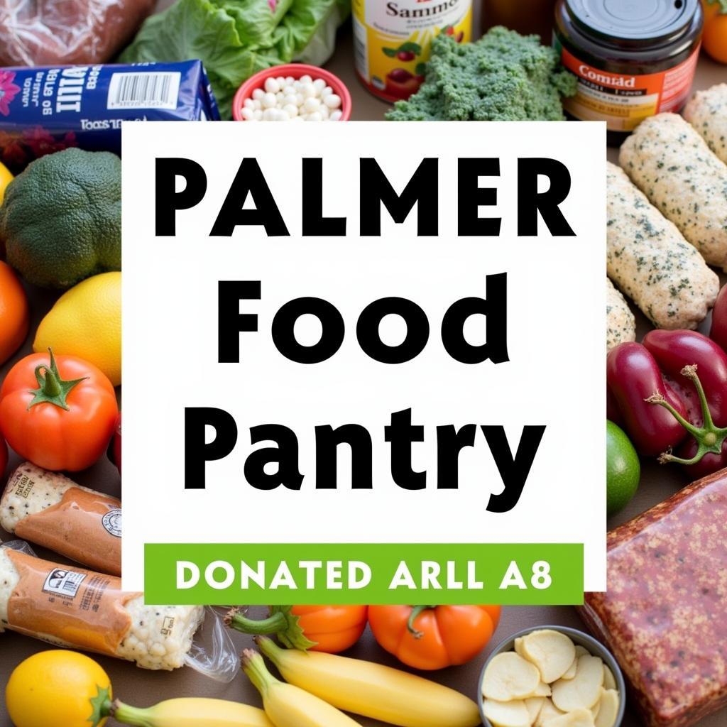 Palmer Food Pantry Food Donations