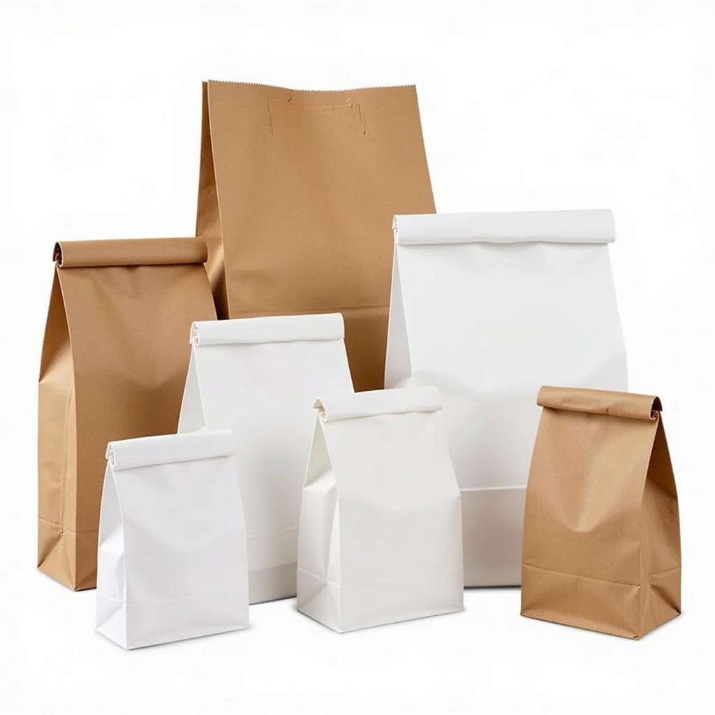 Various Types of Paper Food Bags for Different Food Service Needs