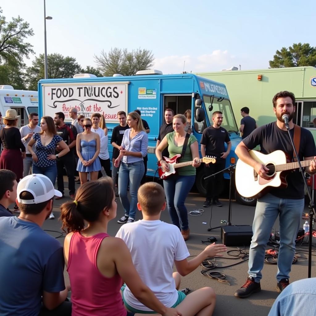 PCB Food Truck Festival features live music and entertainment