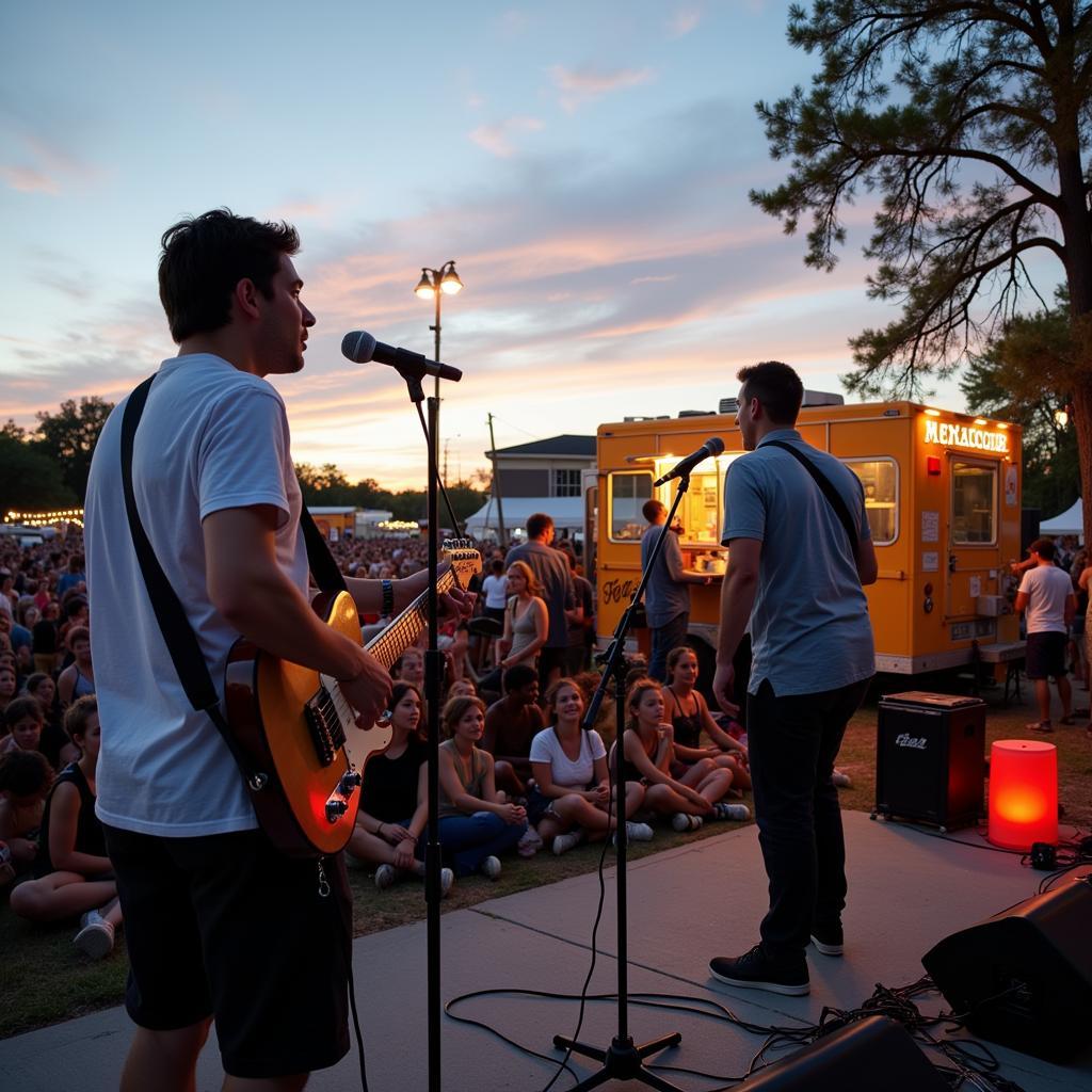 Live Music Entertainment at Pensacola Food Truck Festival