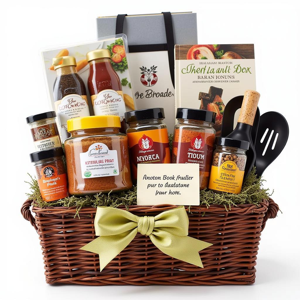 Personalized Food Blogger Gift Basket