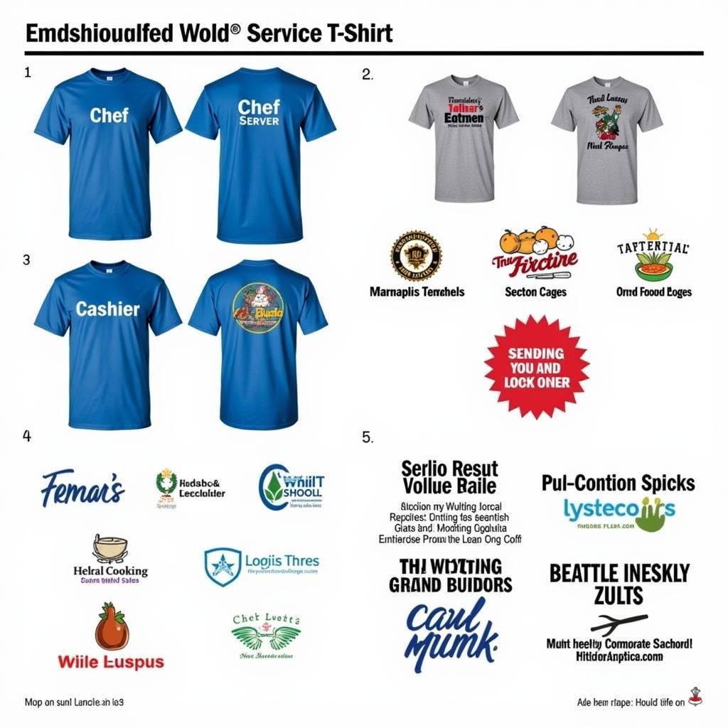 Personalized Food Service T-Shirts for School Staff: Boosting Team Spirit