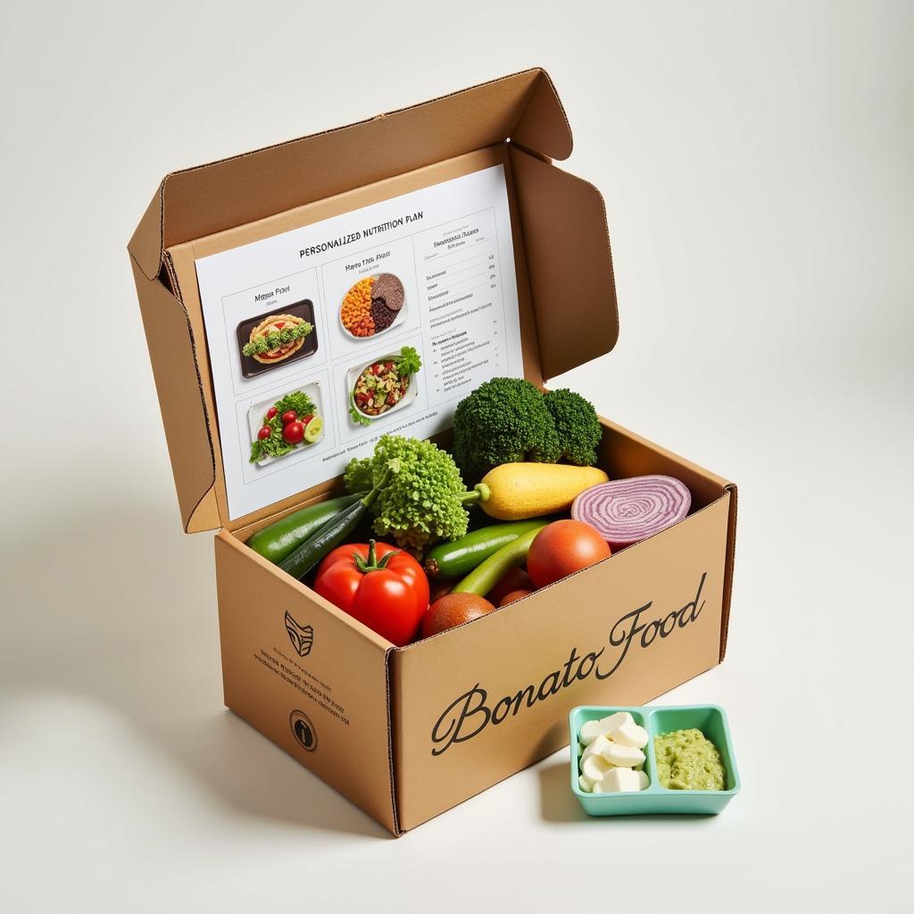 Personalized Meal Kit with Bonato Food Concept