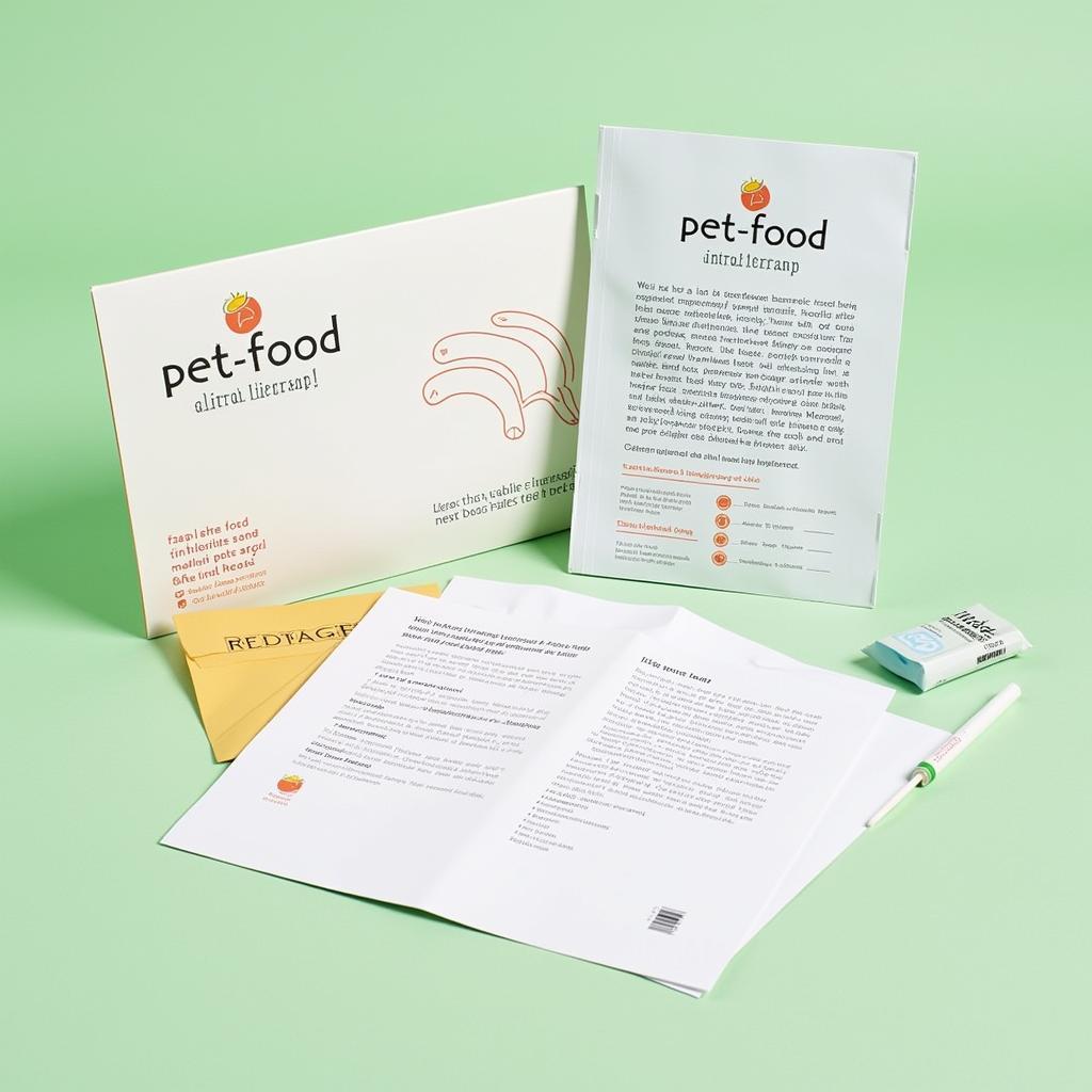 Pet Food Intolerance Test Kit