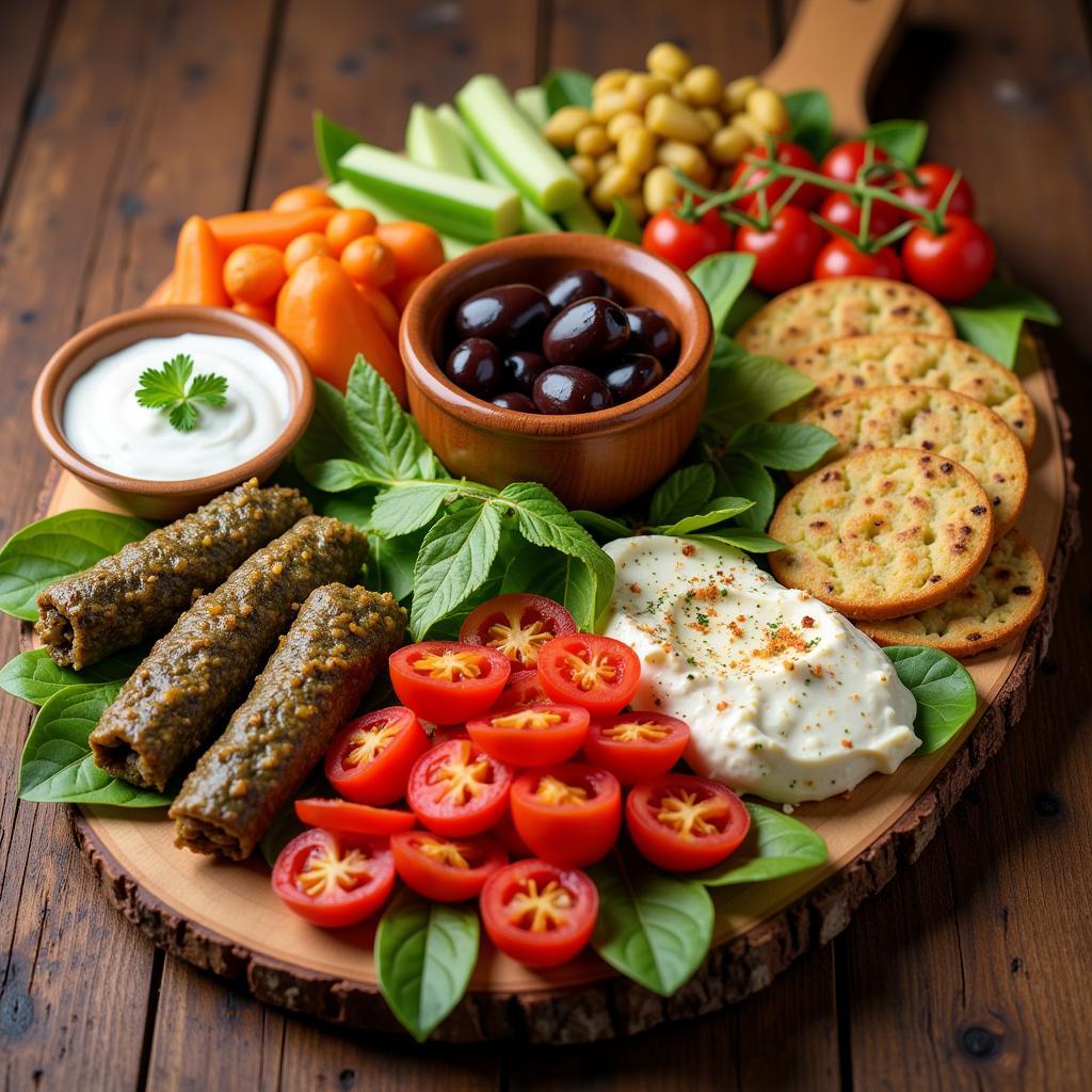 Petra Greek Restaurant Appetizer Platter