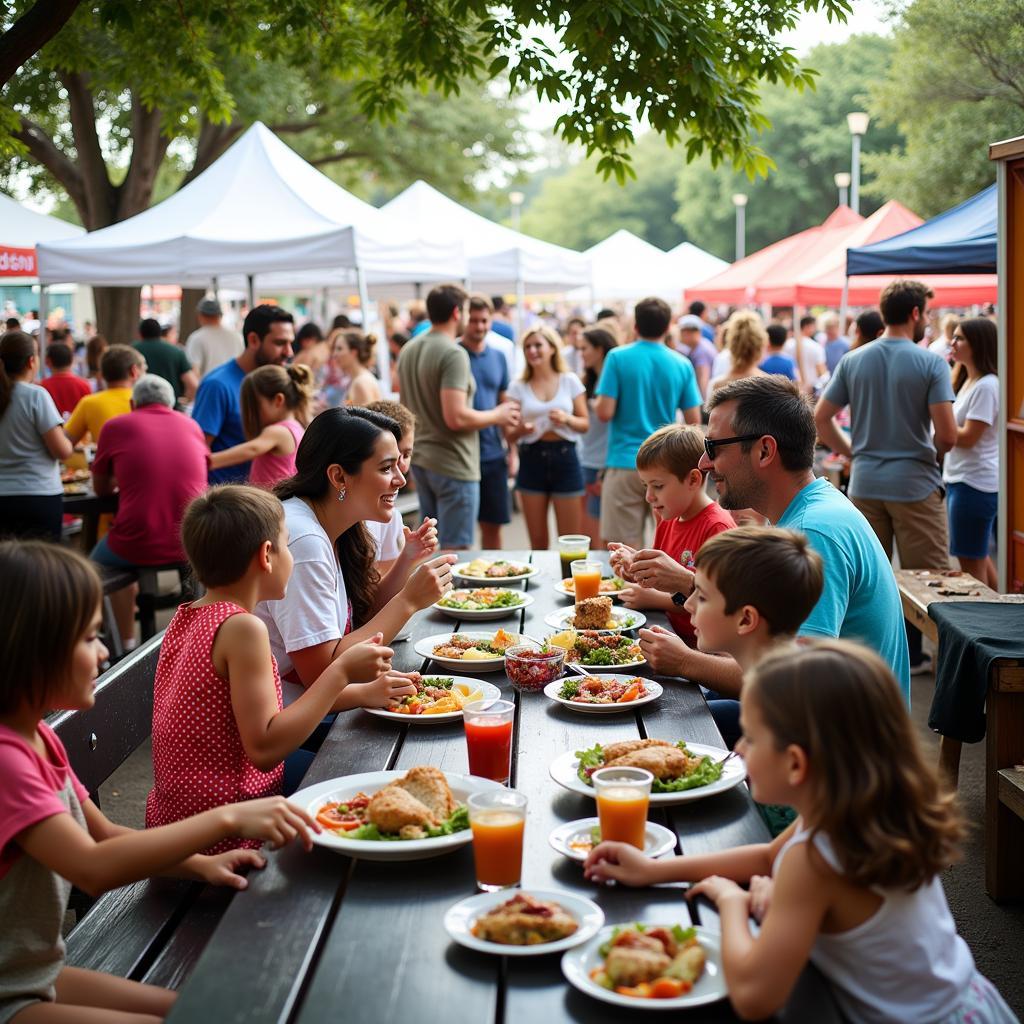 Enjoying the Food and Festivities at a Pinellas County Food Festival