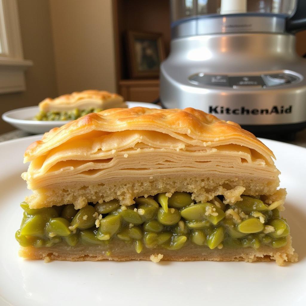 Pistachio Baklava Made with KitchenAid Food Processor