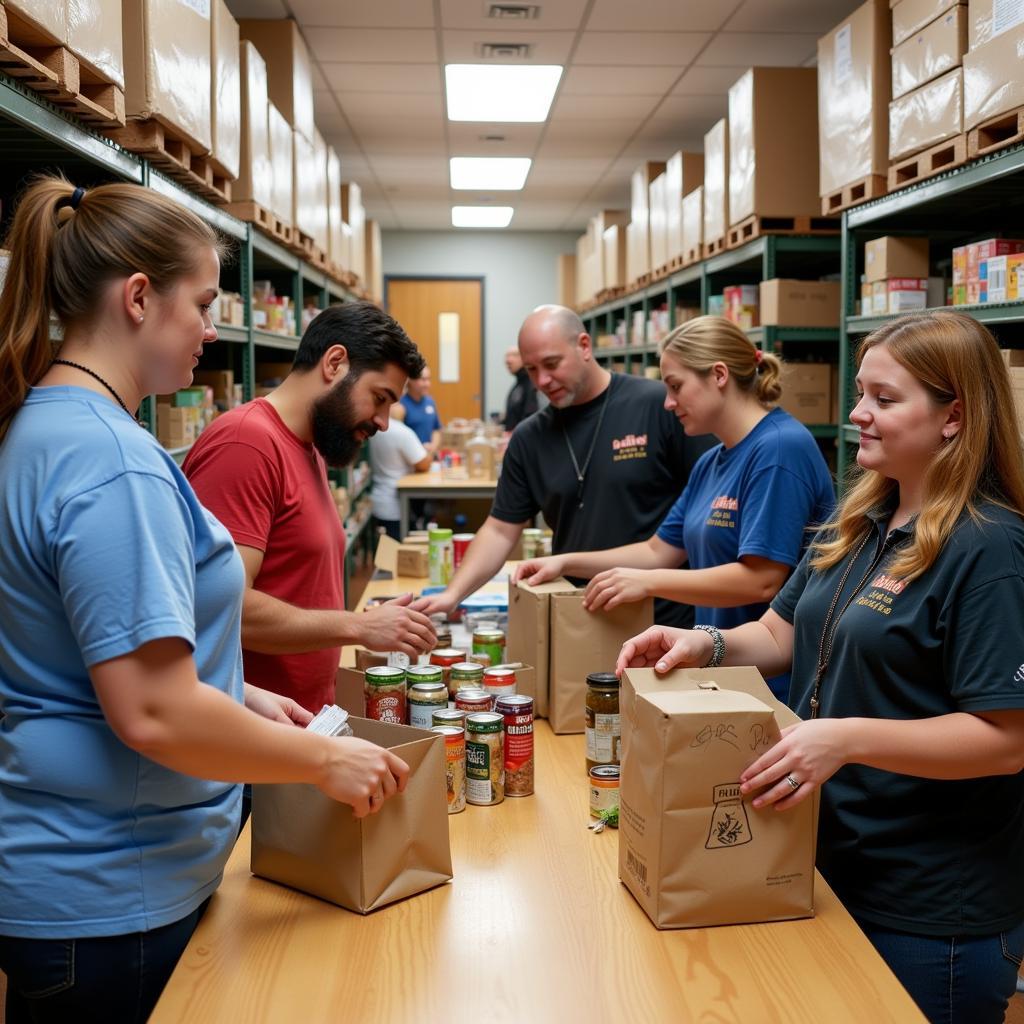 Plant City Food Pantry Volunteers Helping Families