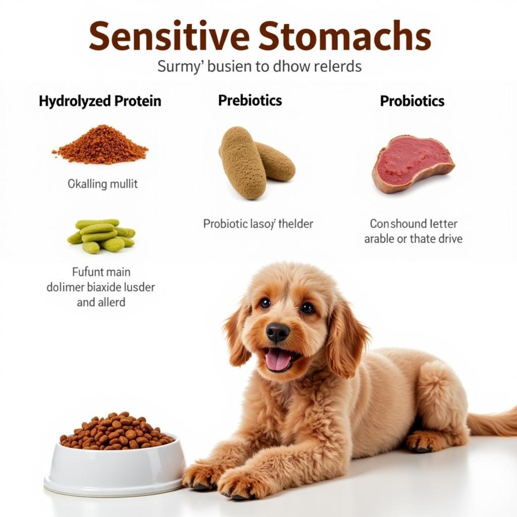 Dog Food Ingredients for Poodles with Sensitive Stomachs