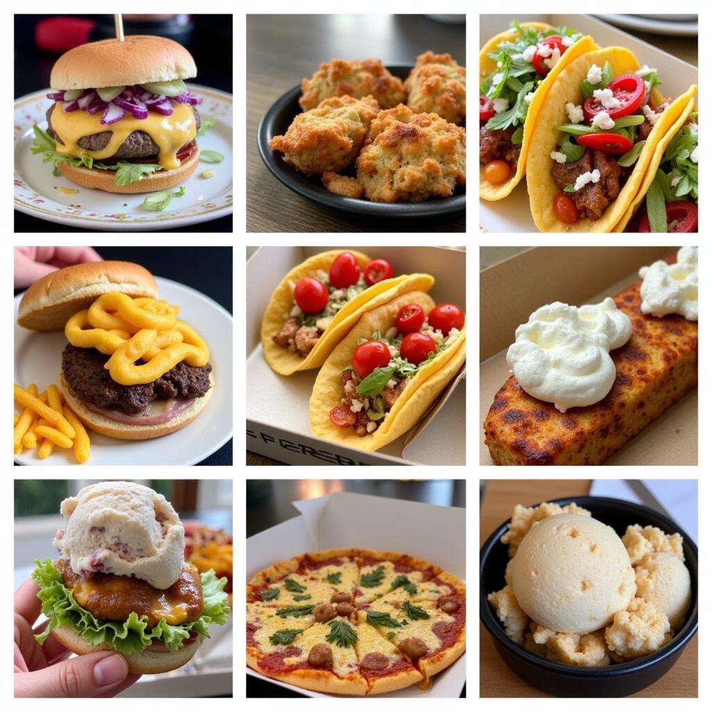 Popular food items from Champaign food trucks